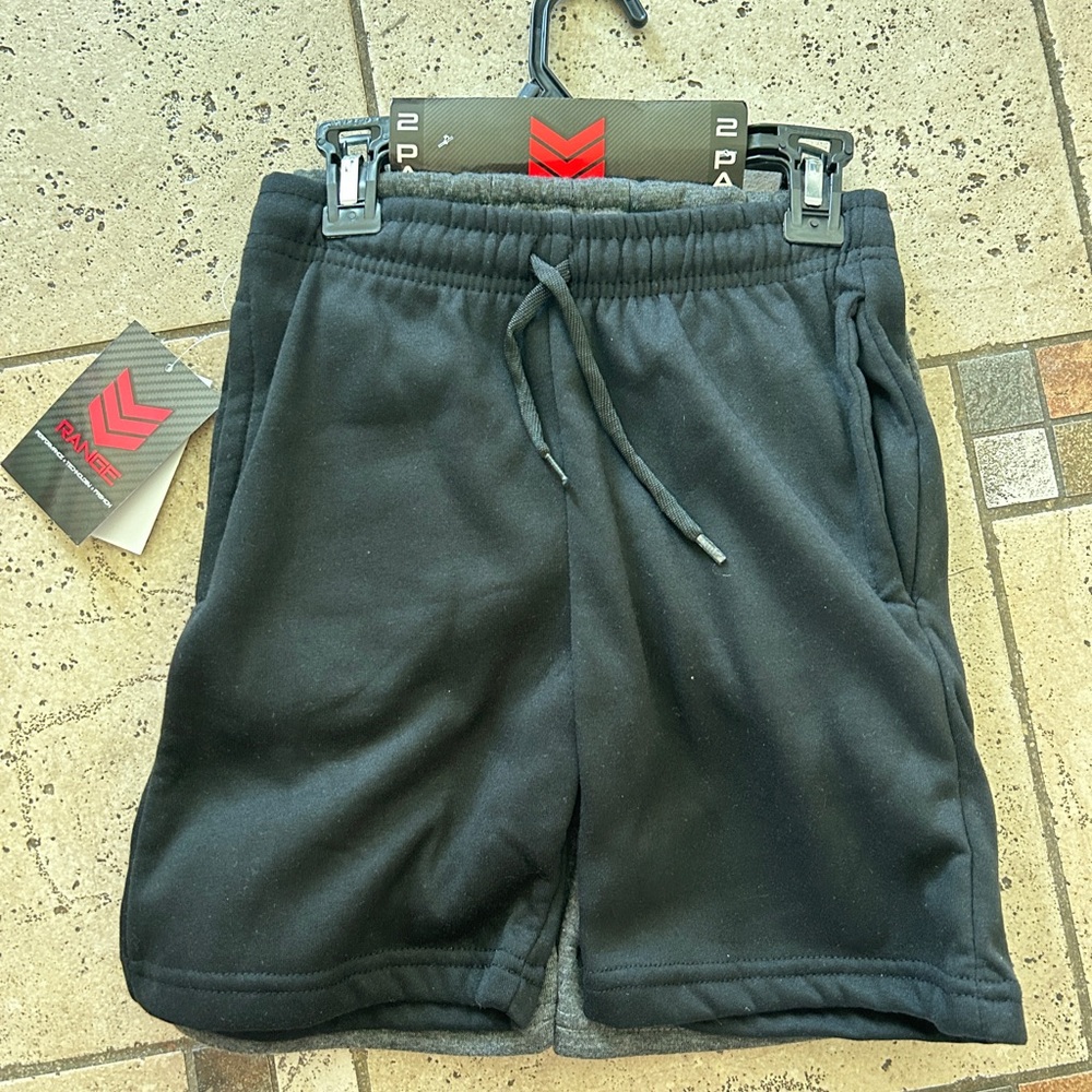 NWT Range boys shorts 2 pack size 7